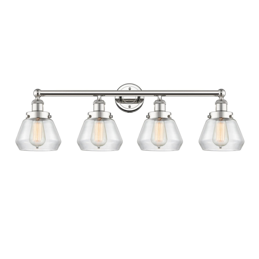 Innovations Edison 616-4W-PN-G172 Bath Vanity Light 34 in. wide - Polished Nickel