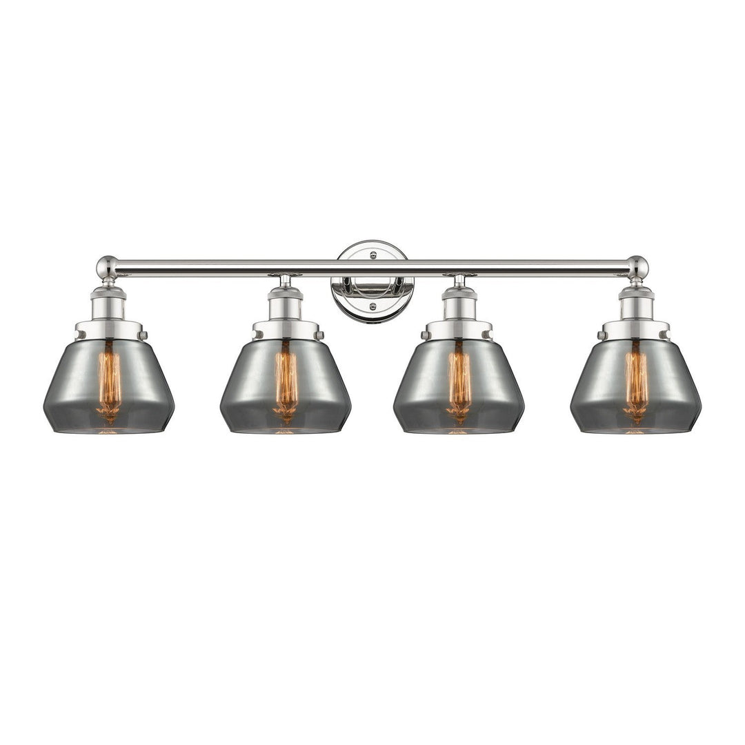 Innovations Edison 616-4W-PN-G173 Bath Vanity Light 34 in. wide - Polished Nickel