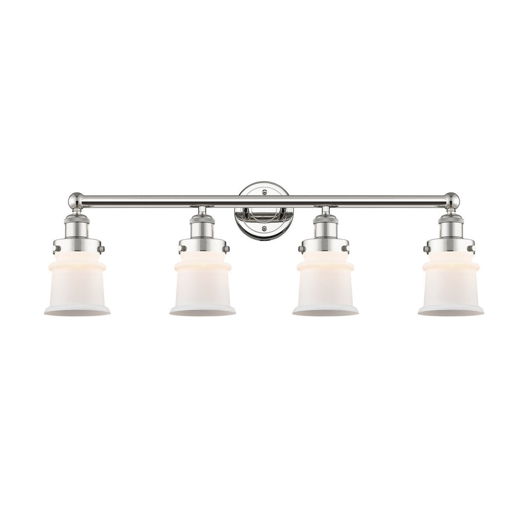Innovations Edison 616-4W-PN-G181S Bath Vanity Light 33 in. wide - Polished Nickel