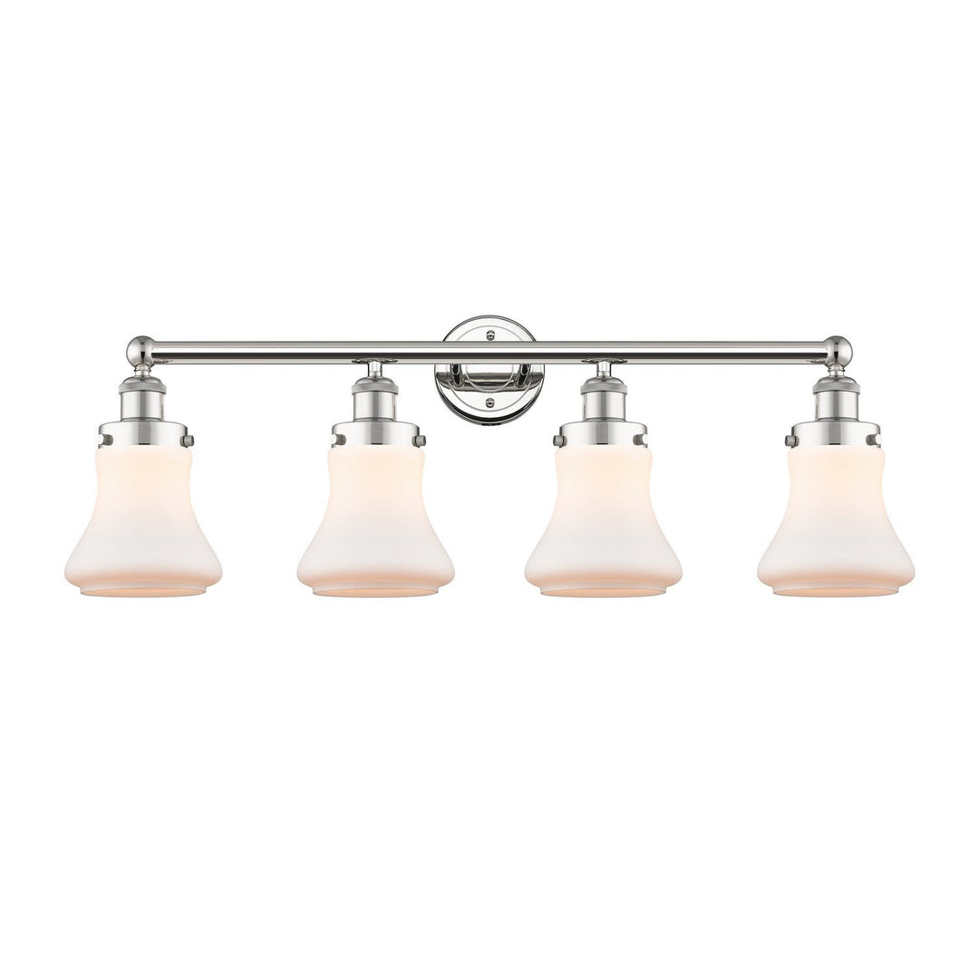 Innovations Edison 616-4W-PN-G191 Bath Vanity Light 34 in. wide - Polished Nickel