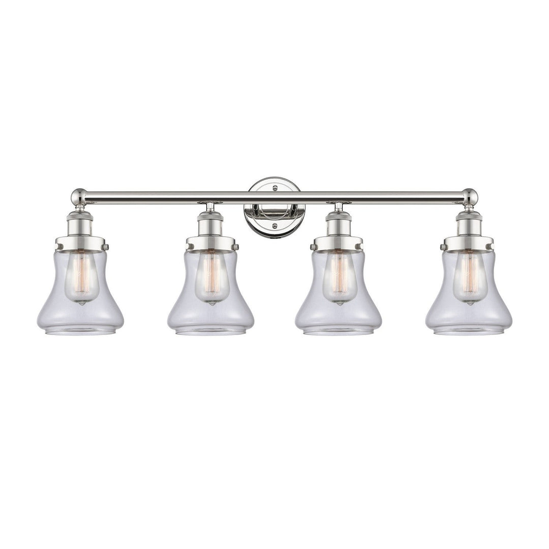 Innovations Edison 616-4W-PN-G192 Bath Vanity Light 34 in. wide - Polished Nickel