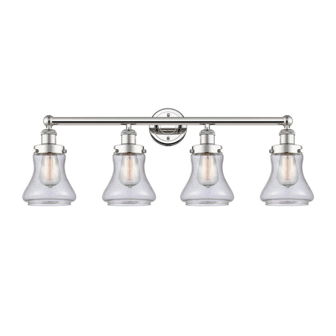 Innovations Edison 616-4W-PN-G194 Bath Vanity Light 34 in. wide - Polished Nickel
