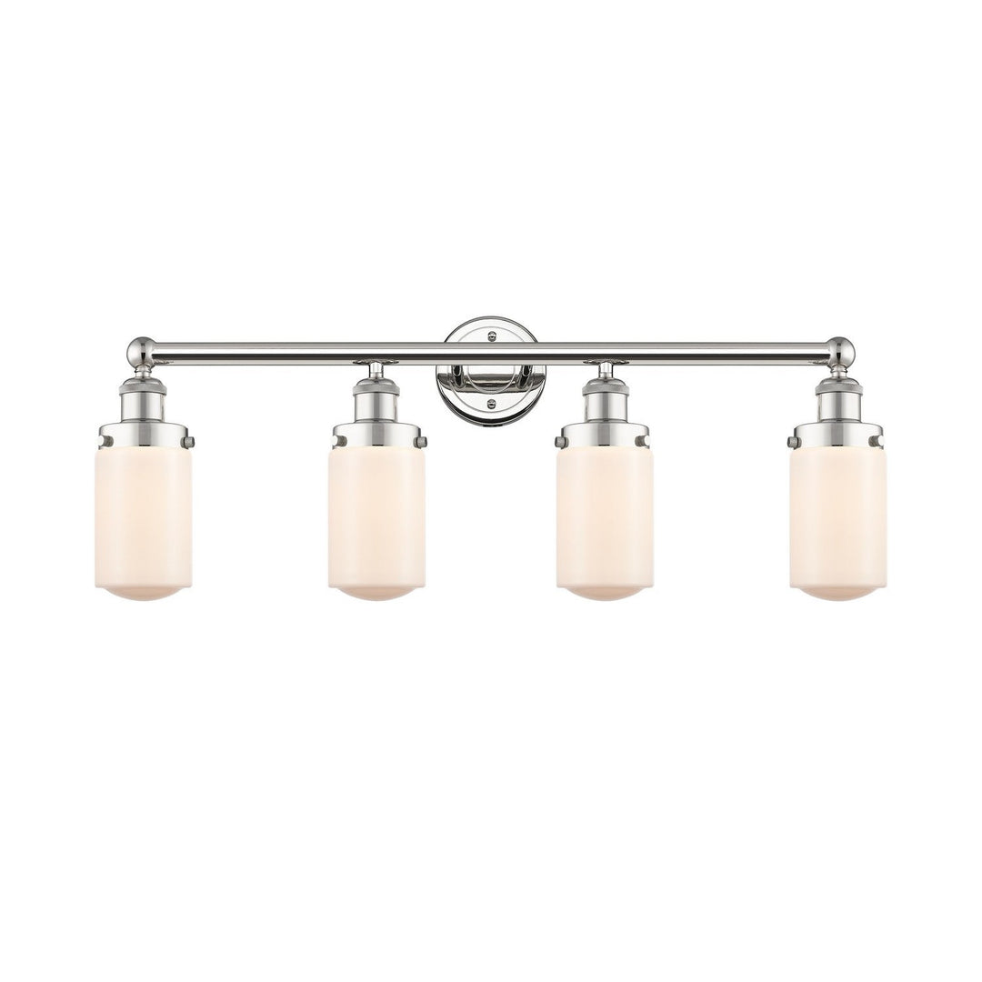 Innovations Edison 616-4W-PN-G311 Bath Vanity Light 34 in. wide - Polished Nickel