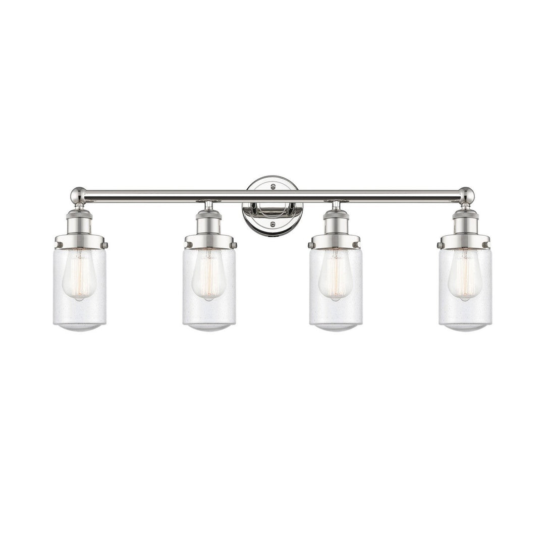 Innovations Edison 616-4W-PN-G314 Bath Vanity Light 34 in. wide - Polished Nickel