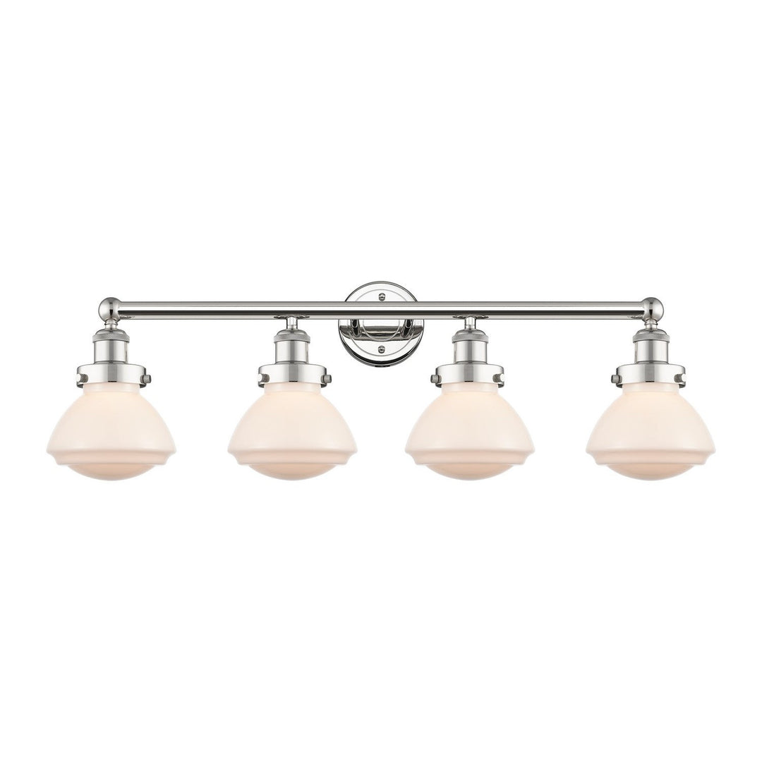 Innovations Edison 616-4W-PN-G321 Bath Vanity Light 34 in. wide - Polished Nickel