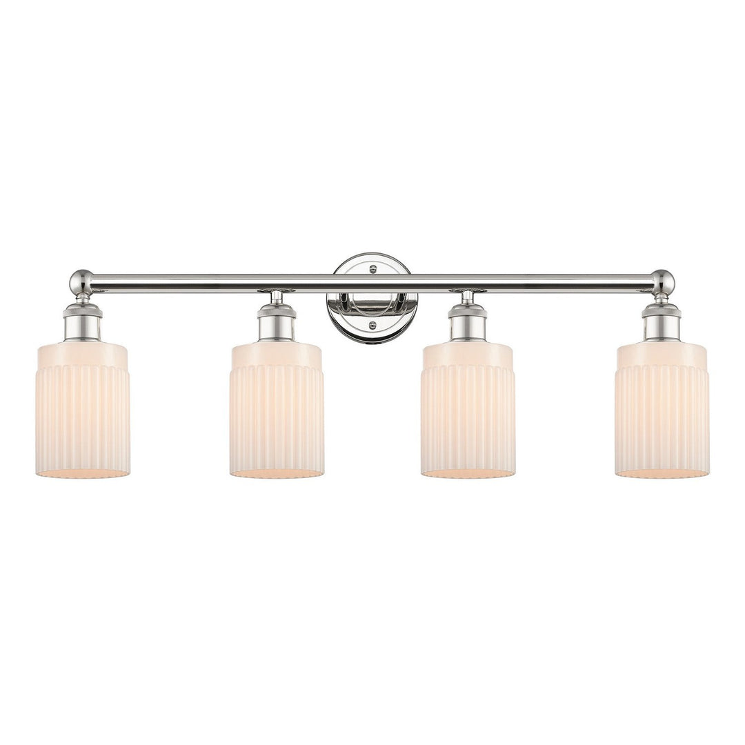 Innovations Edison 616-4W-PN-G341 Bath Vanity Light 32 in. wide - Polished Nickel