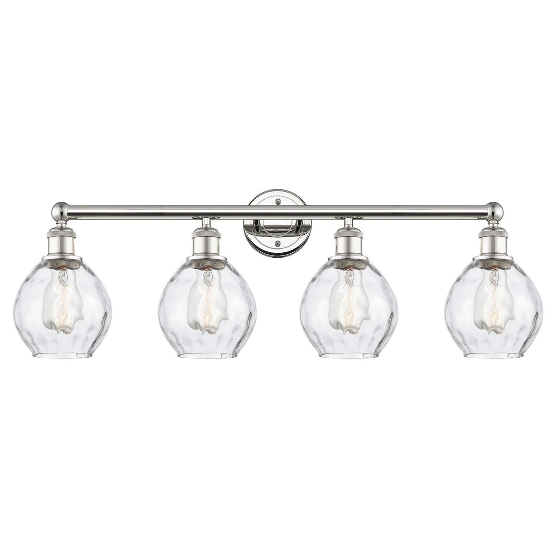 Innovations Edison 616-4W-PN-G362 Bath Vanity Light 33 in. wide - Polished Nickel