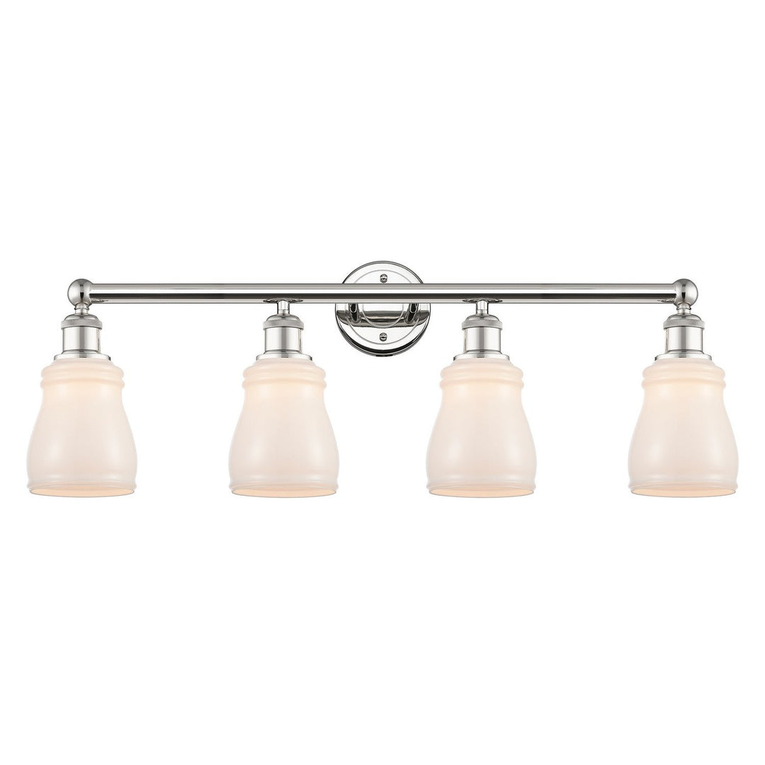 Innovations Edison 616-4W-PN-G391 Bath Vanity Light 32 in. wide - Polished Nickel