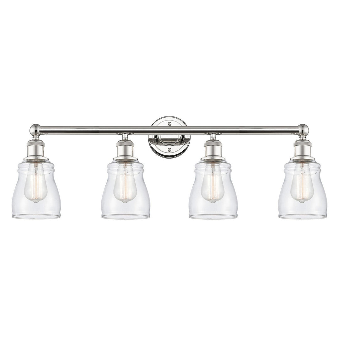 Innovations Edison 616-4W-PN-G392 Bath Vanity Light 32 in. wide - Polished Nickel
