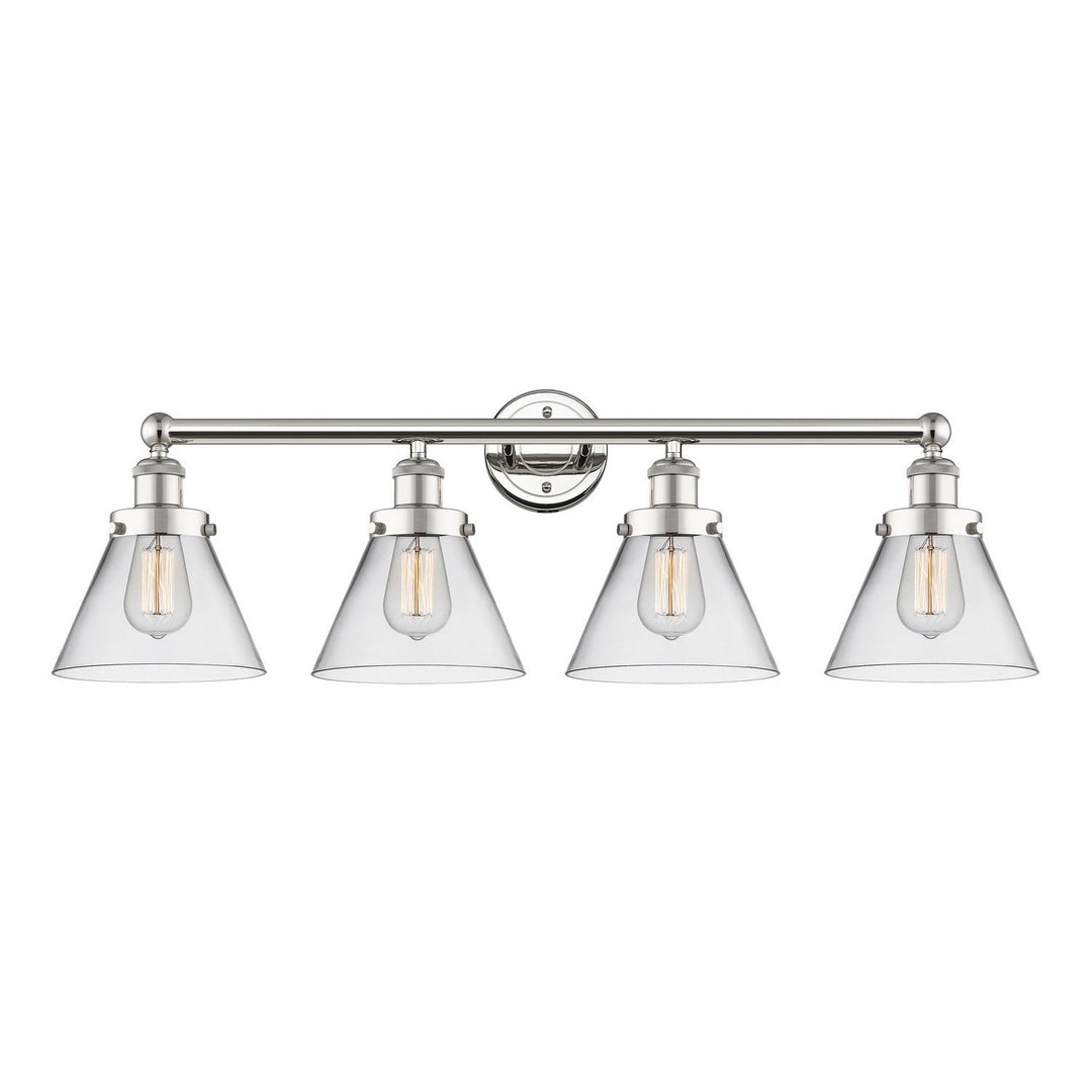 Innovations Edison 616-4W-PN-G42 Bath Vanity Light 35 in. wide - Polished Nickel