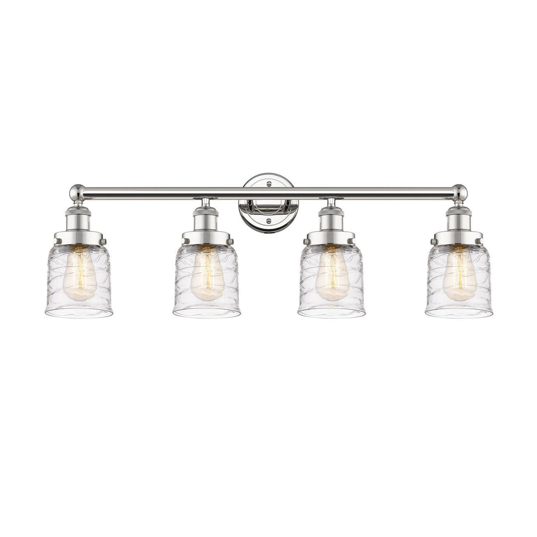 Innovations Edison 616-4W-PN-G513 Bath Vanity Light 34 in. wide - Polished Nickel