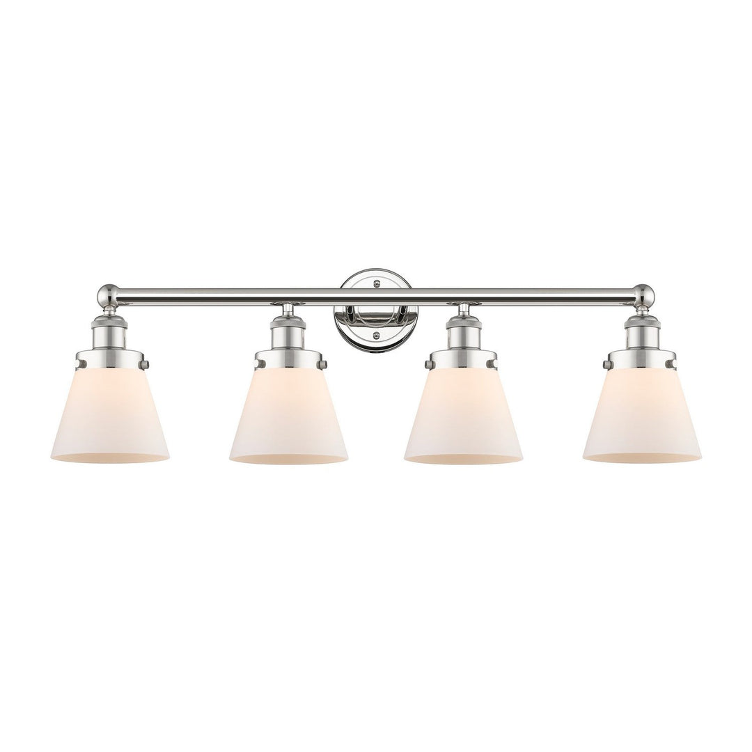 Innovations Edison 616-4W-PN-G61 Bath Vanity Light 34 in. wide - Polished Nickel
