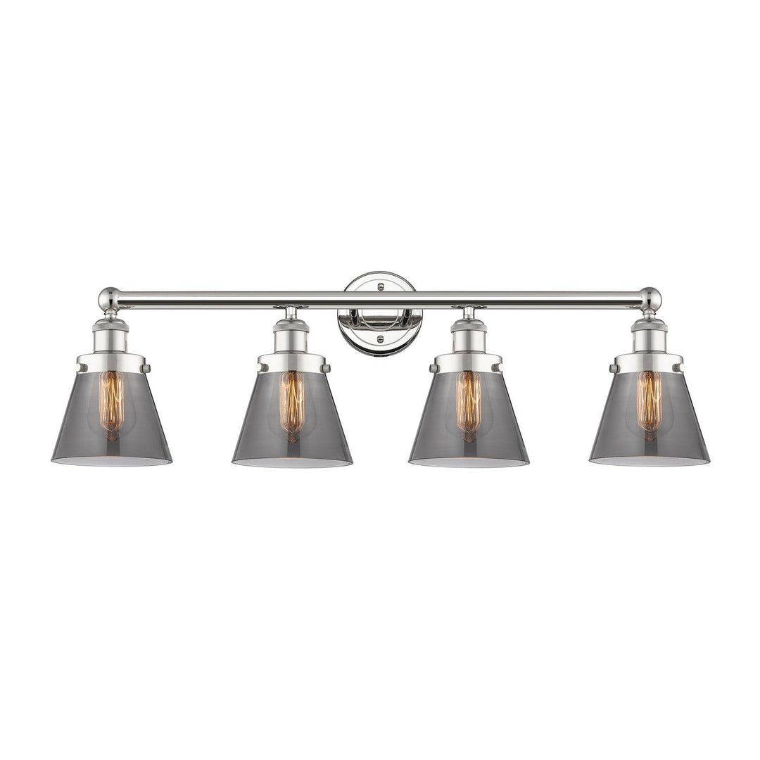 Innovations Edison 616-4W-PN-G63 Bath Vanity Light 34 in. wide - Polished Nickel