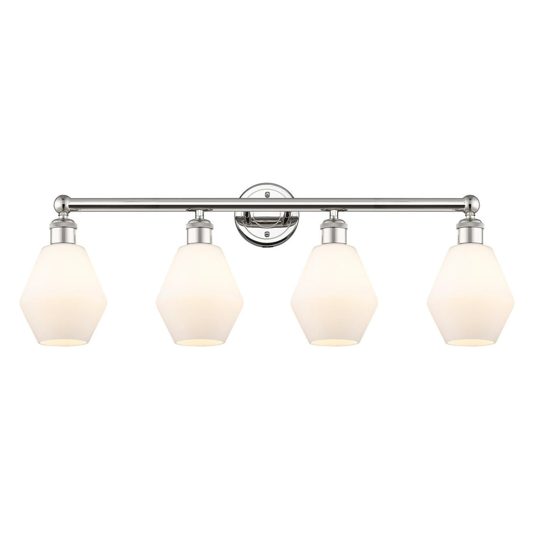 Innovations Edison 616-4W-PN-G651-6 Bath Vanity Light 33 in. wide - Polished Nickel
