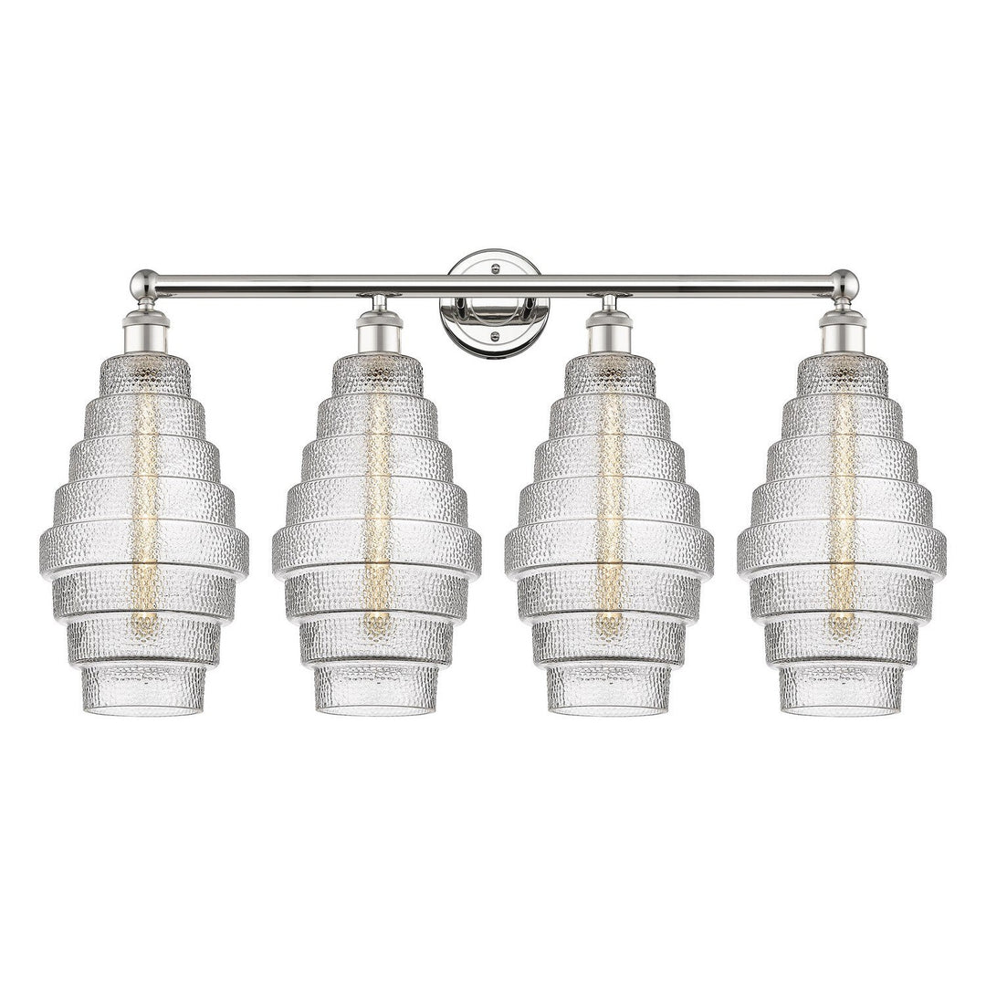 Innovations Downtown Urban 616-4W-PN-G672-8 Bath Vanity Light 35 in. wide - Polished Nickel