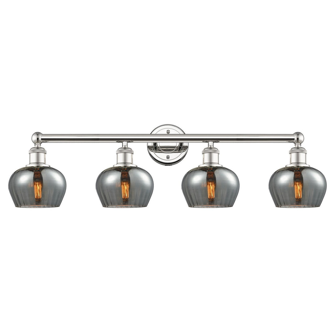 Innovations Edison 616-4W-PN-G93 Bath Vanity Light 34 in. wide - Polished Nickel