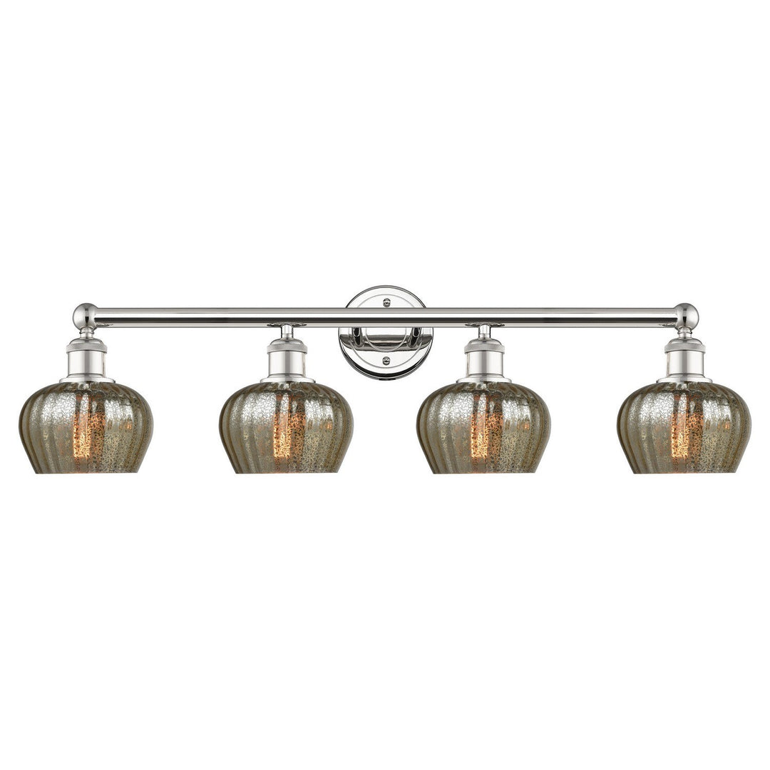 Innovations Edison 616-4W-PN-G96 Bath Vanity Light 34 in. wide - Polished Nickel