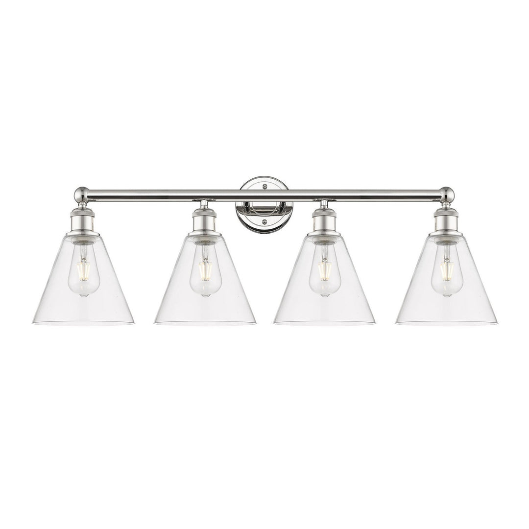 Innovations Downtown Urban 616-4W-PN-GBC-82 Bath Vanity Light 35 in. wide - Polished Nickel