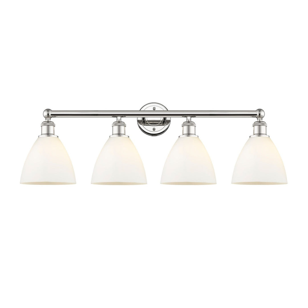Innovations Edison 616-4W-PN-GBD-751 Bath Vanity Light 35 in. wide - Polished Nickel