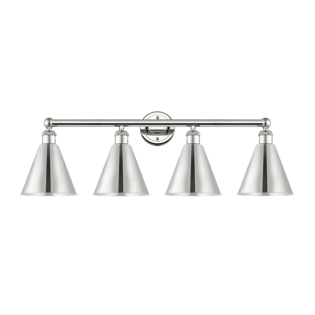 Innovations Downtown Urban 616-4W-PN-MBC-8-PN Bath Vanity Light 35 in. wide - Polished Nickel