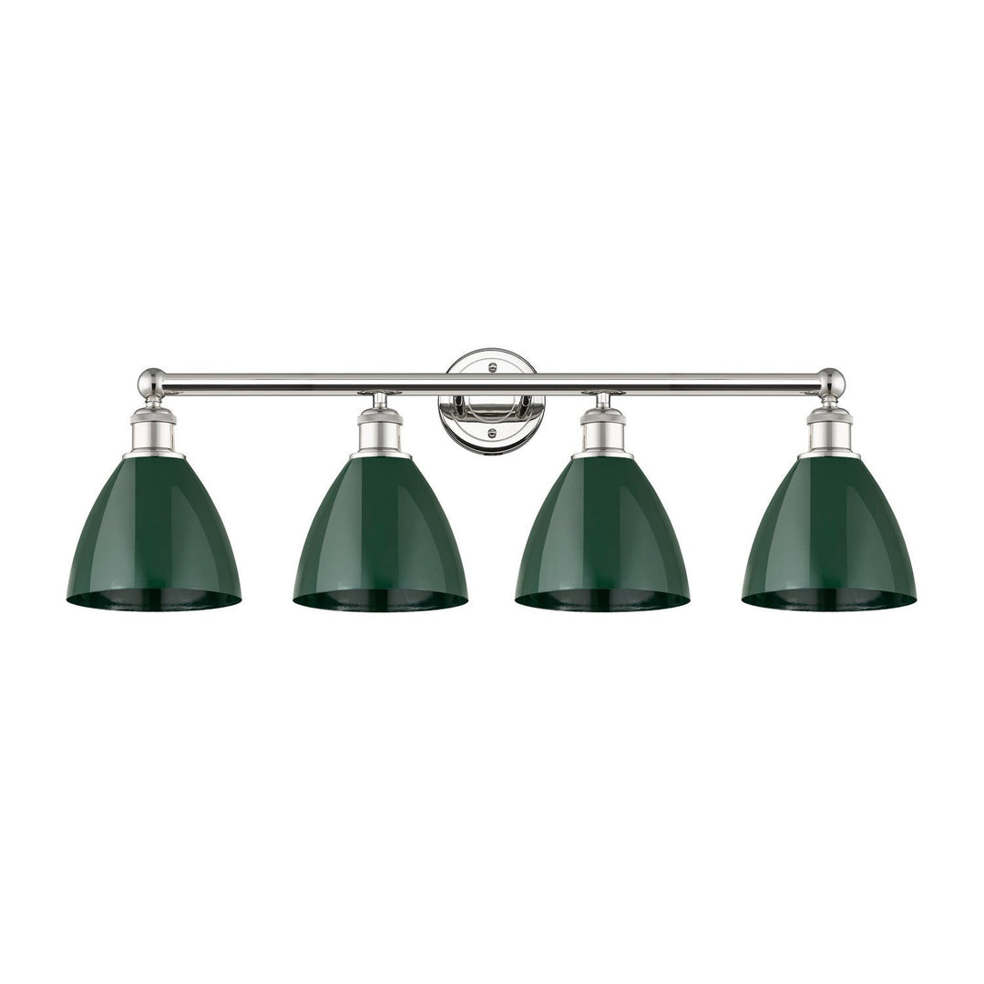 Innovations Downtown Urban 616-4W-PN-MBD-75-GR Bath Vanity Light 35 in. wide - Polished Nickel