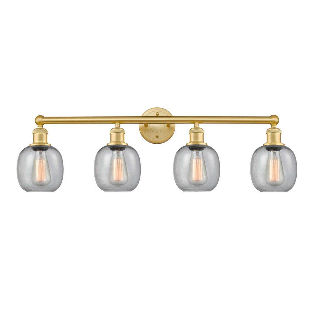 Innovations Edison 616-4W-SG-G104 Bath Vanity Light 33 in. wide - Satin Gold