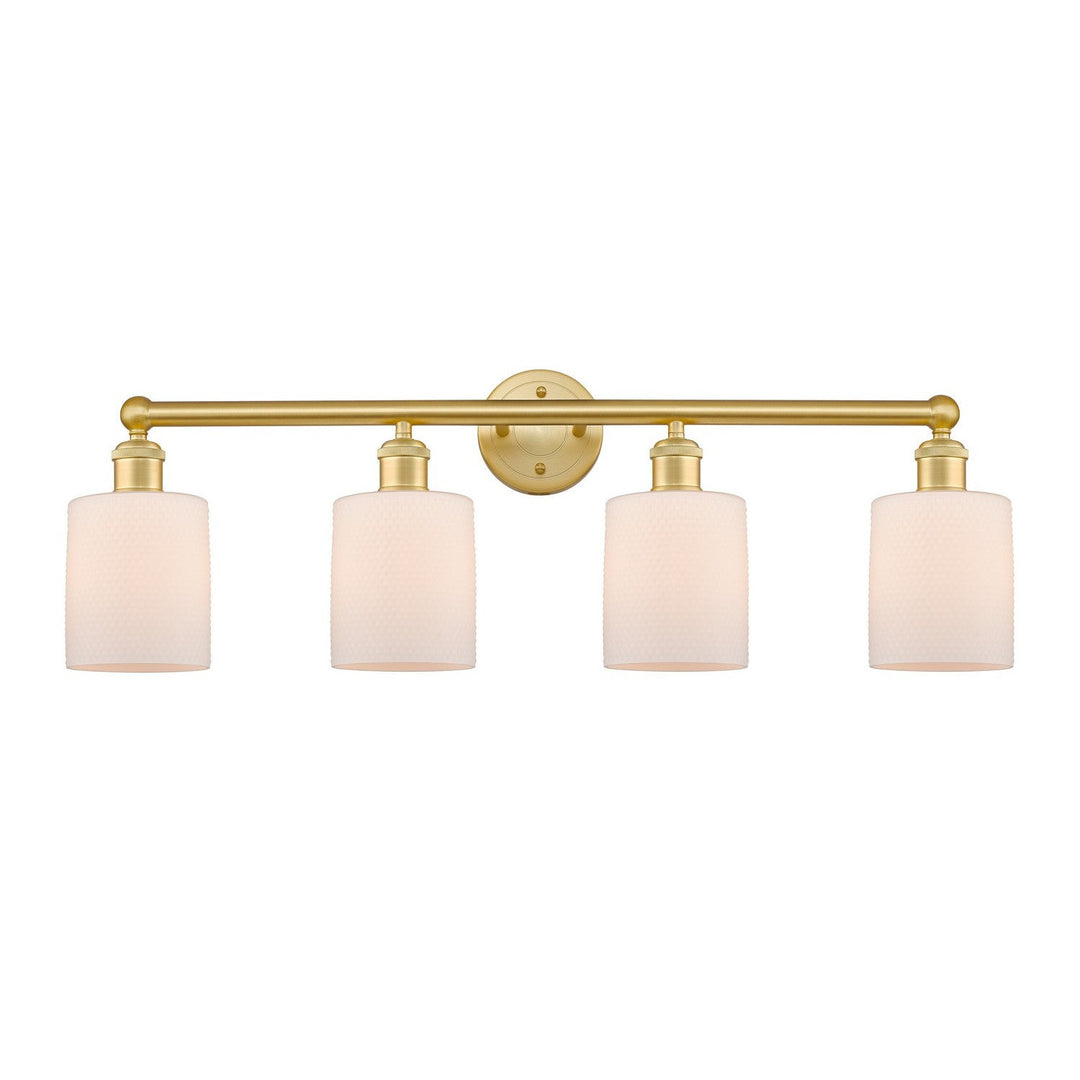 Innovations Edison 616-4W-SG-G111 Bath Vanity Light 32 in. wide - Satin Gold