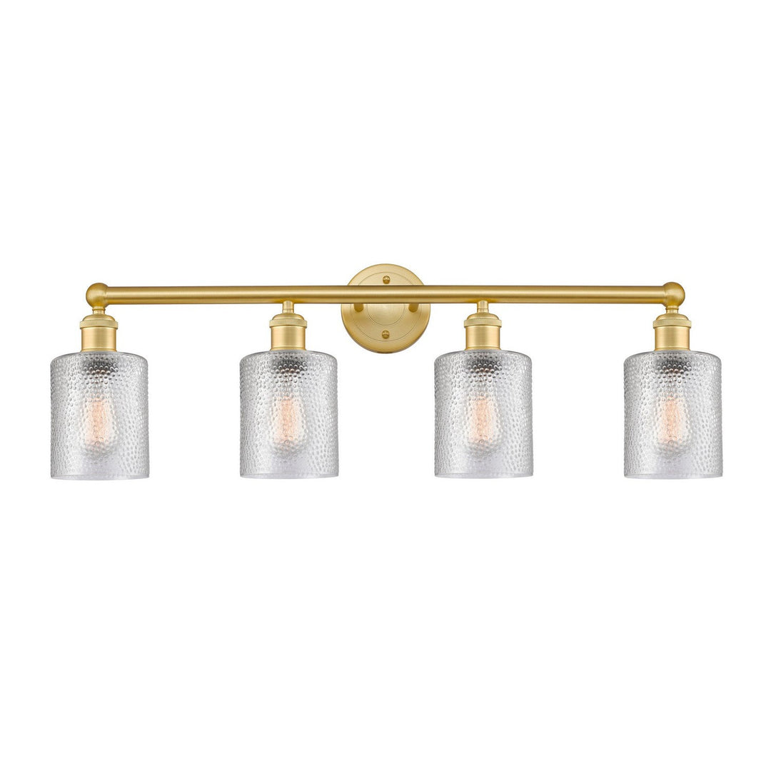 Innovations Edison 616-4W-SG-G112 Bath Vanity Light 32 in. wide - Satin Gold