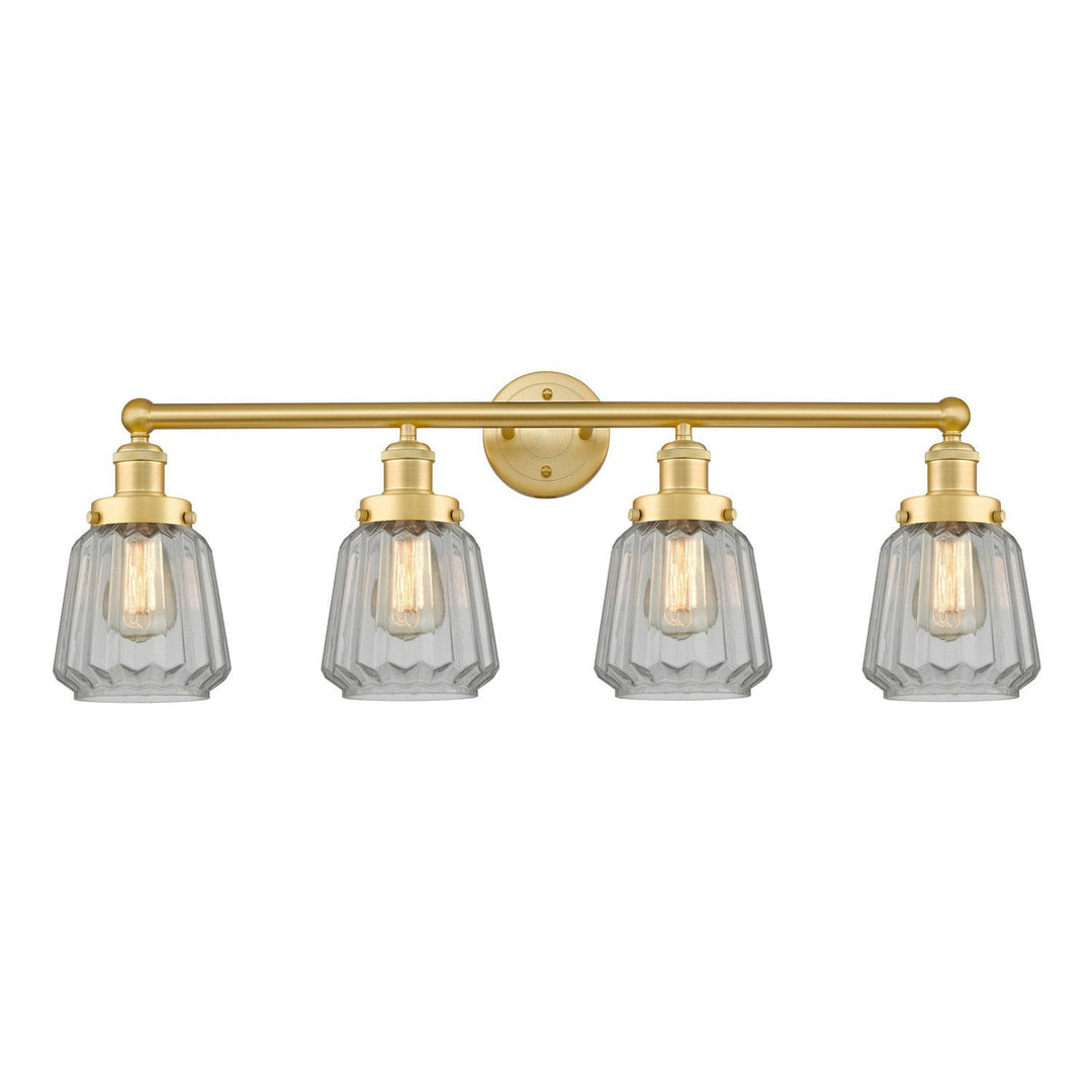 Innovations Edison 616-4W-SG-G142 Bath Vanity Light 34 in. wide - Satin Gold