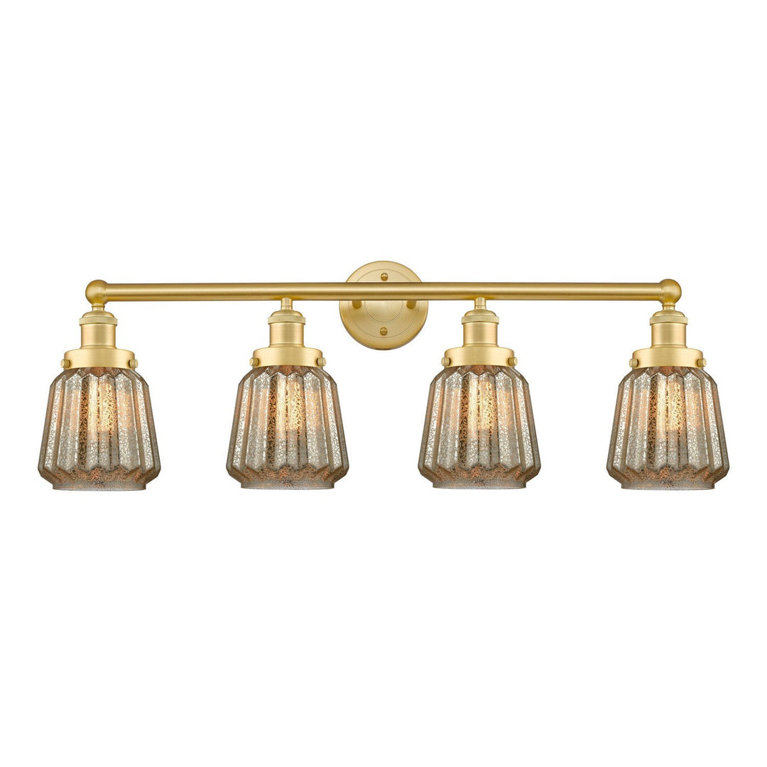 Innovations Edison 616-4W-SG-G146 Bath Vanity Light 34 in. wide - Satin Gold