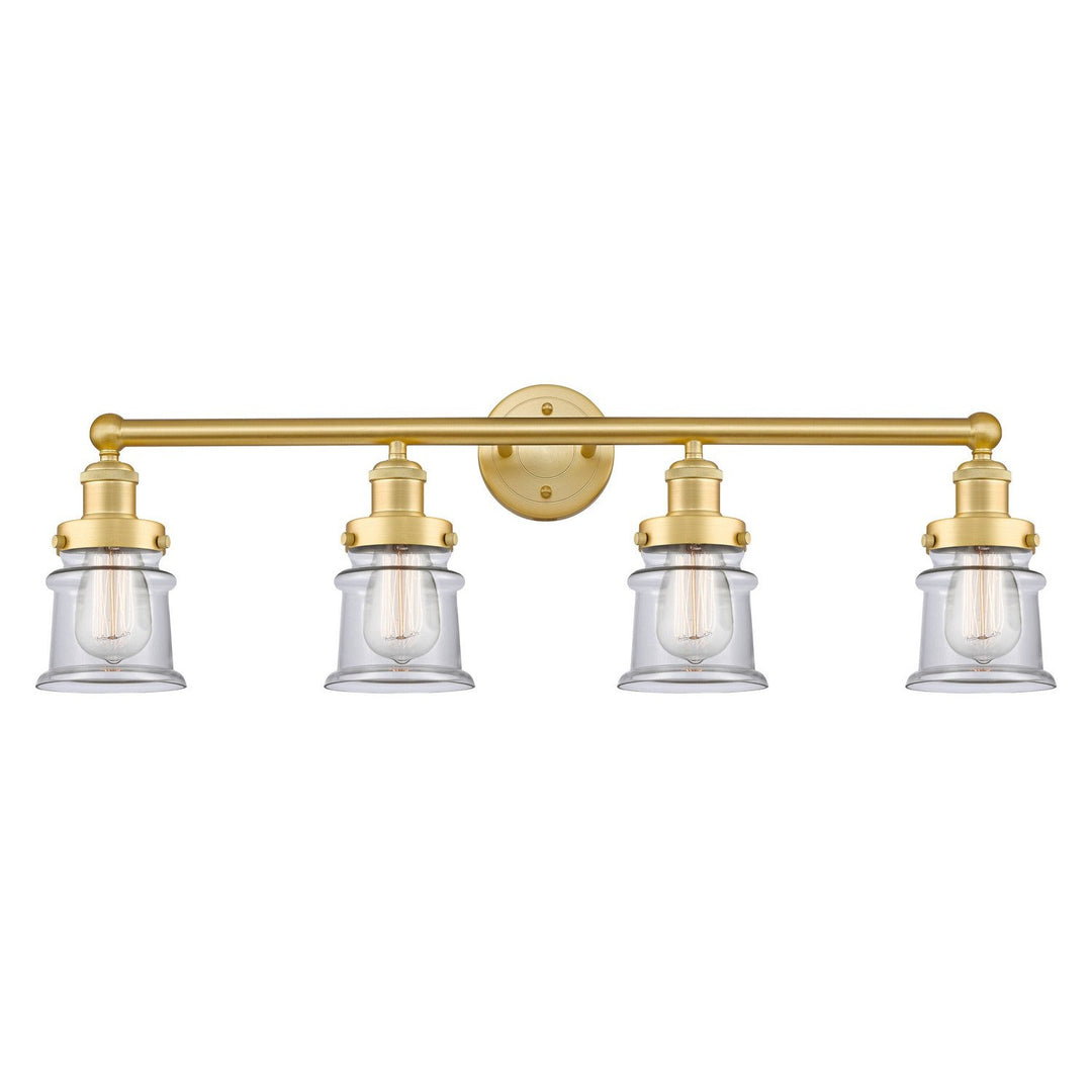 Innovations Edison 616-4W-SG-G182S Bath Vanity Light 33 in. wide - Satin Gold