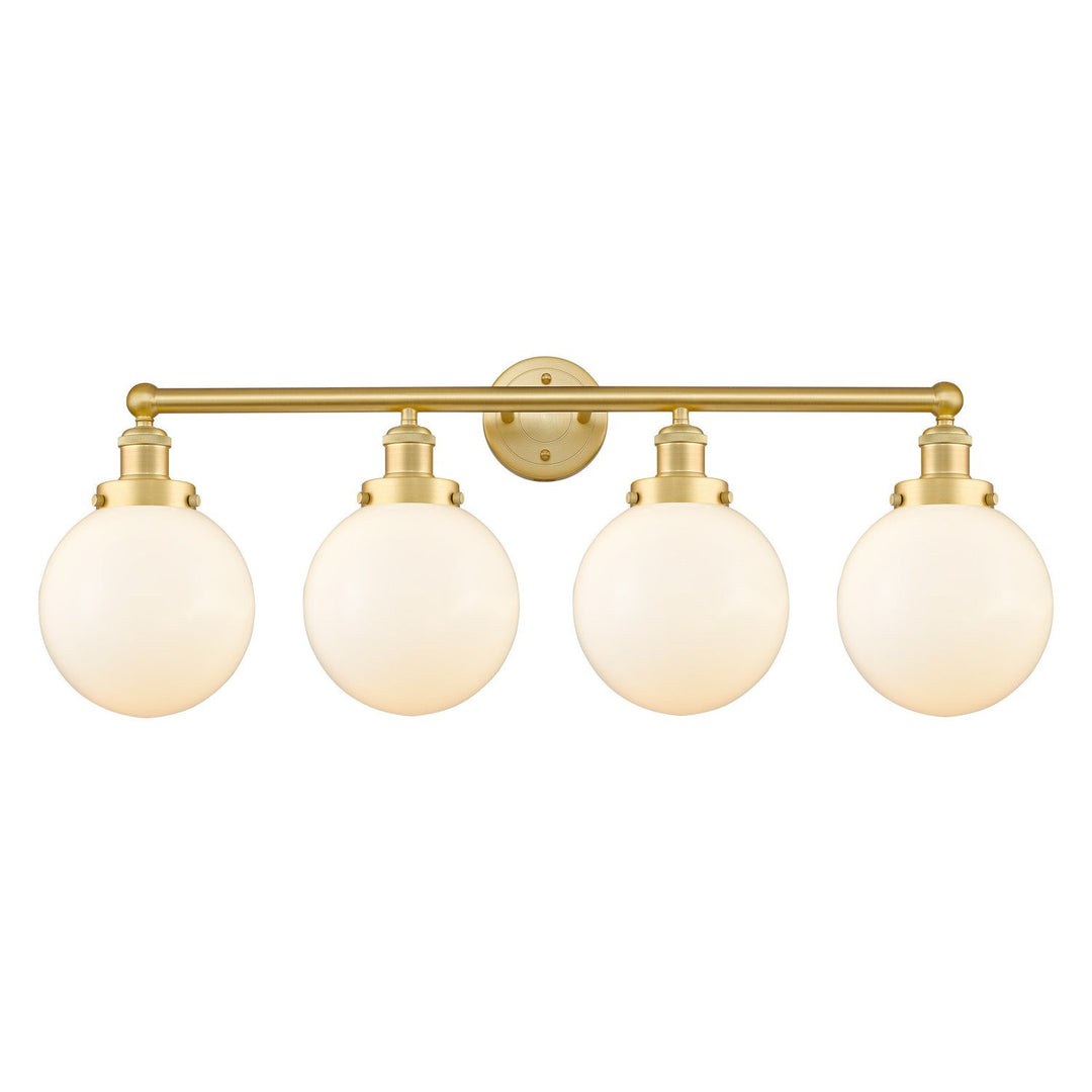 Innovations Edison 616-4W-SG-G201-8 Bath Vanity Light 34 in. wide - Satin Gold