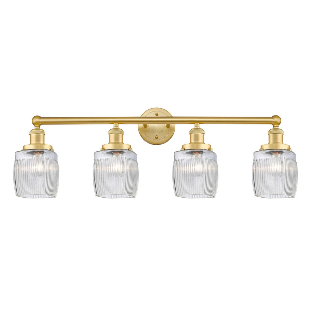 Innovations Edison 616-4W-SG-G302 Bath Vanity Light 33 in. wide - Satin Gold