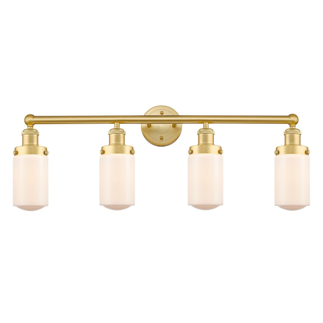 Innovations Edison 616-4W-SG-G311 Bath Vanity Light 34 in. wide - Satin Gold