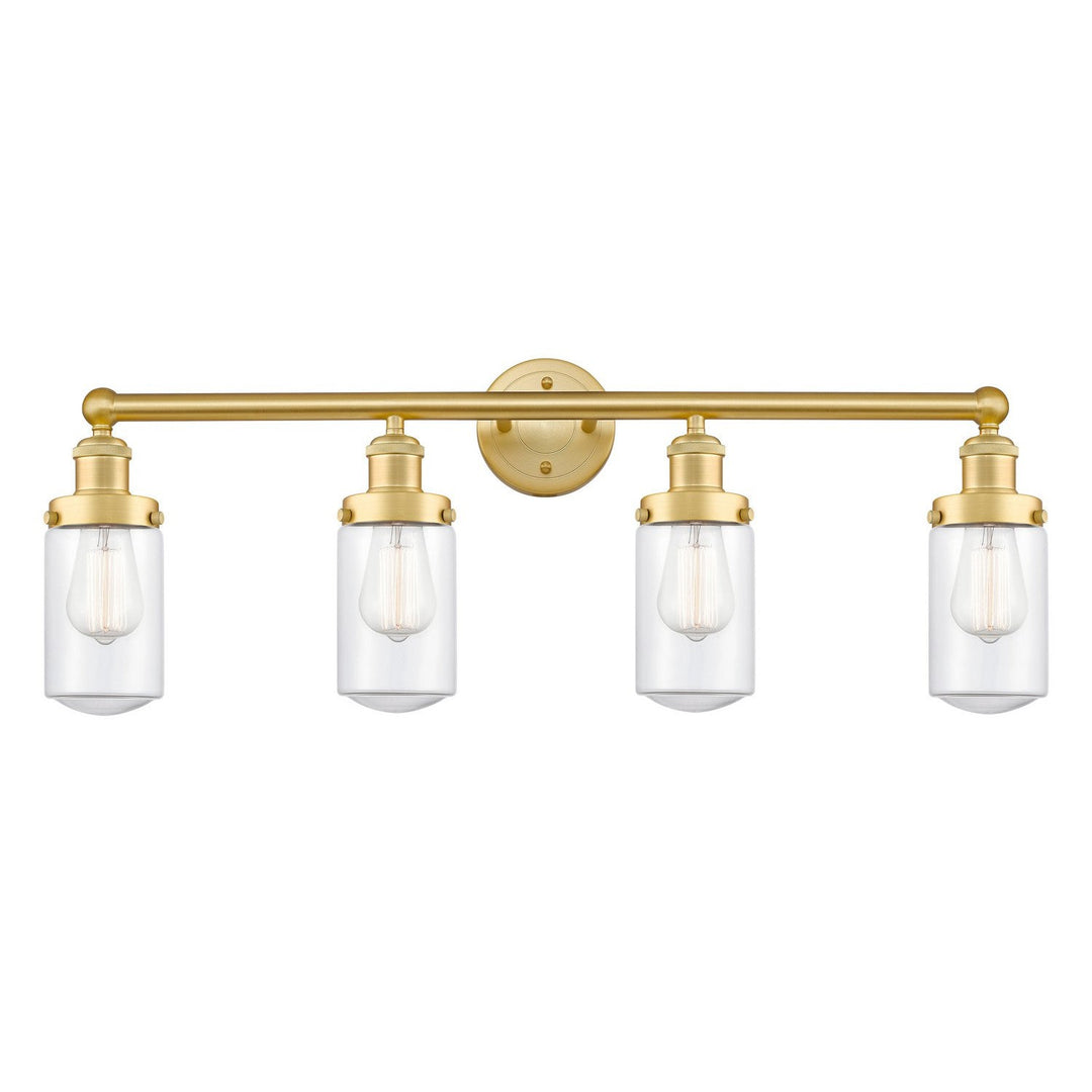 Innovations Edison 616-4W-SG-G312 Bath Vanity Light 34 in. wide - Satin Gold