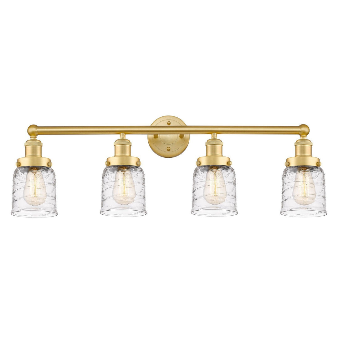 Innovations Edison 616-4W-SG-G513 Bath Vanity Light 34 in. wide - Satin Gold