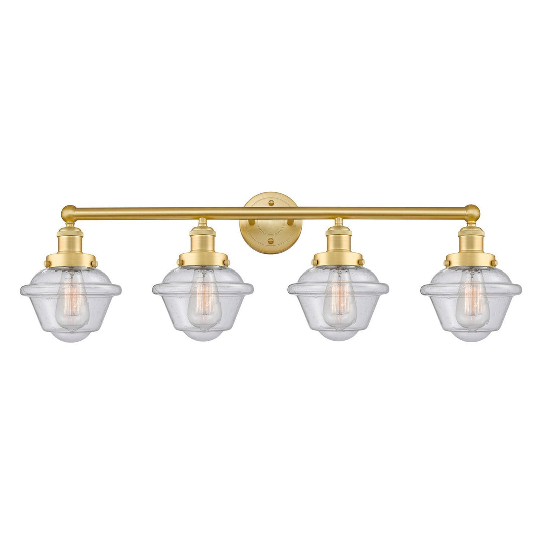 Innovations Edison 616-4W-SG-G534 Bath Vanity Light 34 in. wide - Satin Gold