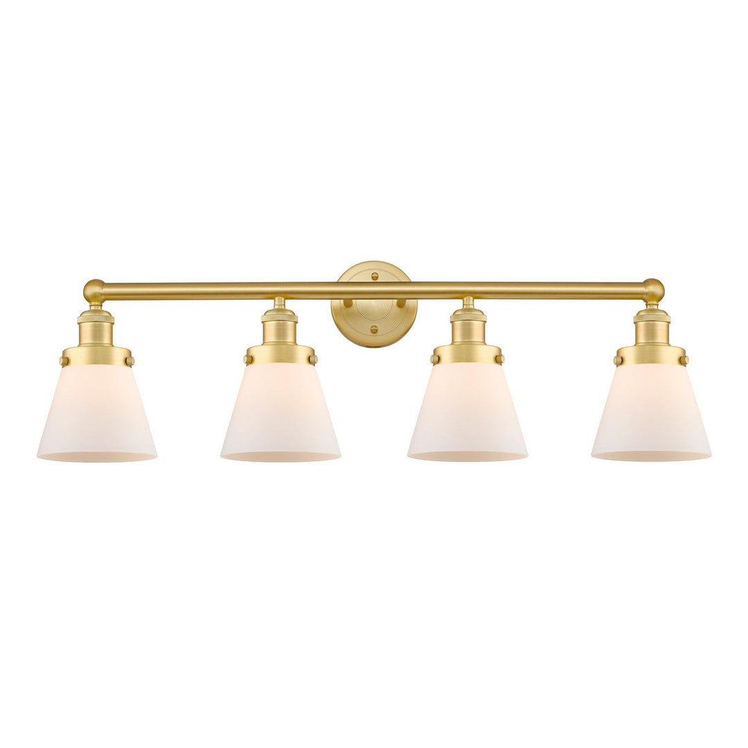 Innovations Edison 616-4W-SG-G61 Bath Vanity Light 34 in. wide - Satin Gold