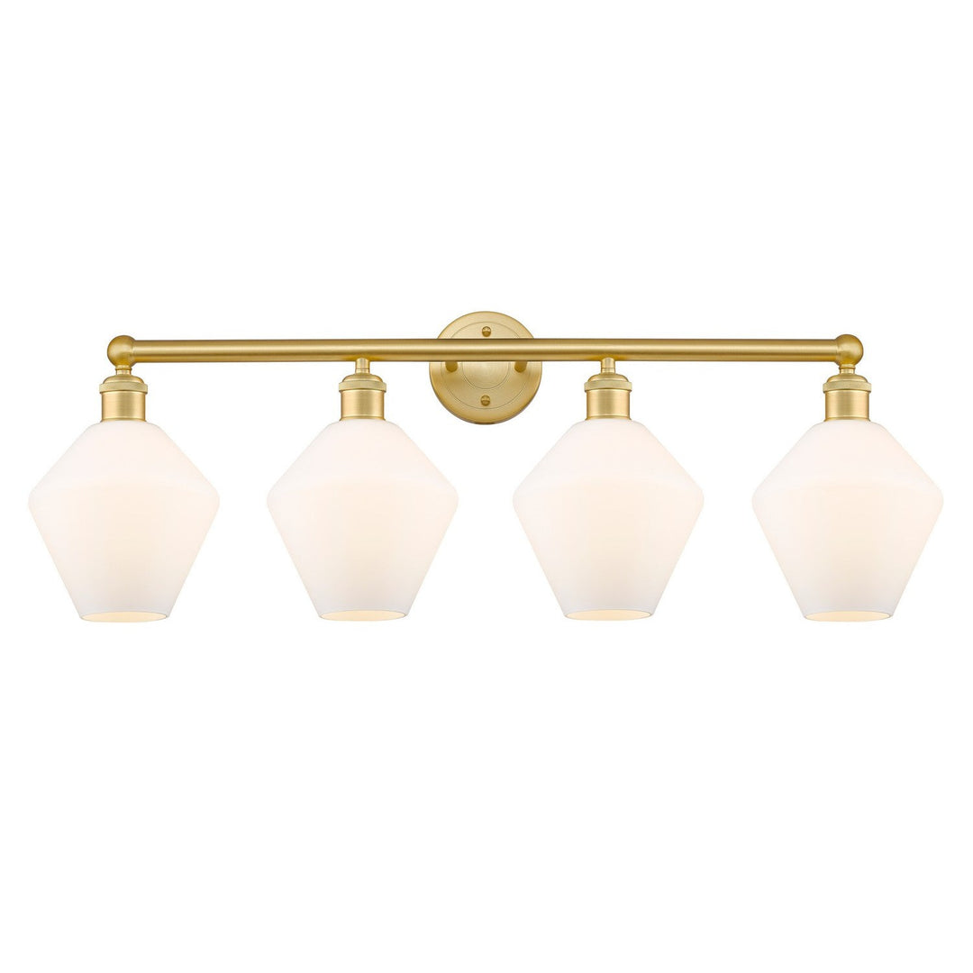 Innovations Downtown Urban 616-4W-SG-G651-8 Bath Vanity Light 35 in. wide - Satin Gold