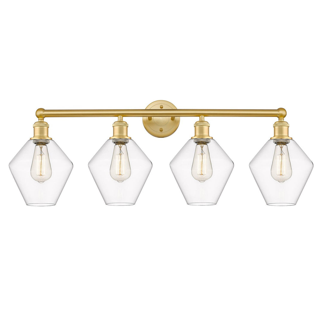 Innovations Downtown Urban 616-4W-SG-G652-8 Bath Vanity Light 35 in. wide - Satin Gold