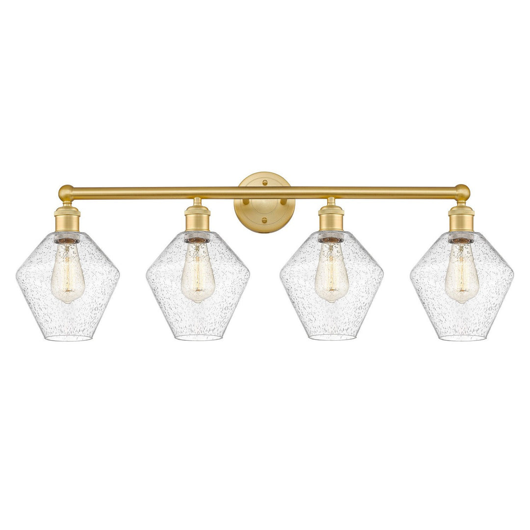 Innovations Downtown Urban 616-4W-SG-G654-8 Bath Vanity Light 35 in. wide - Satin Gold