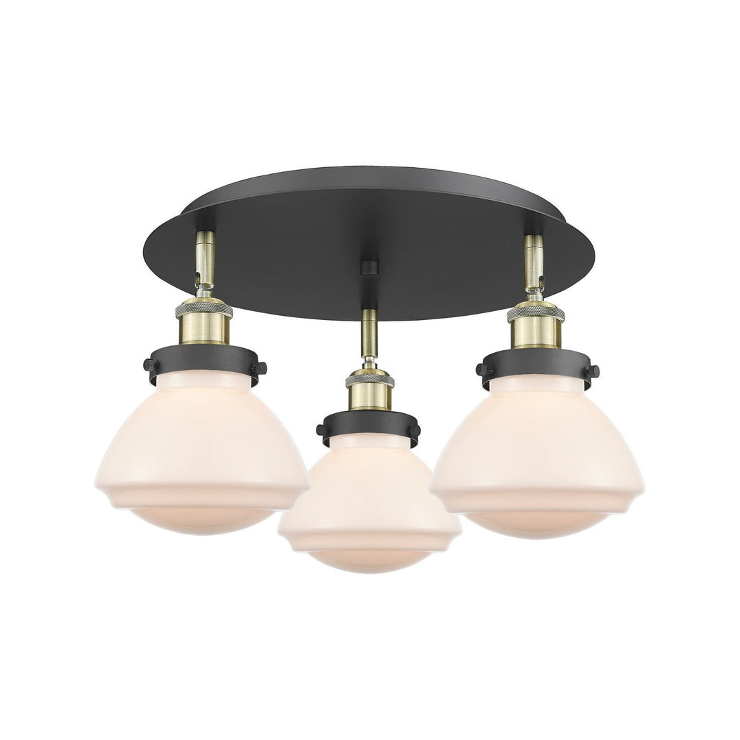 Innovations Downtown Urban 916-3C-BAB-G321 Ceiling Light - Black Antique Brass