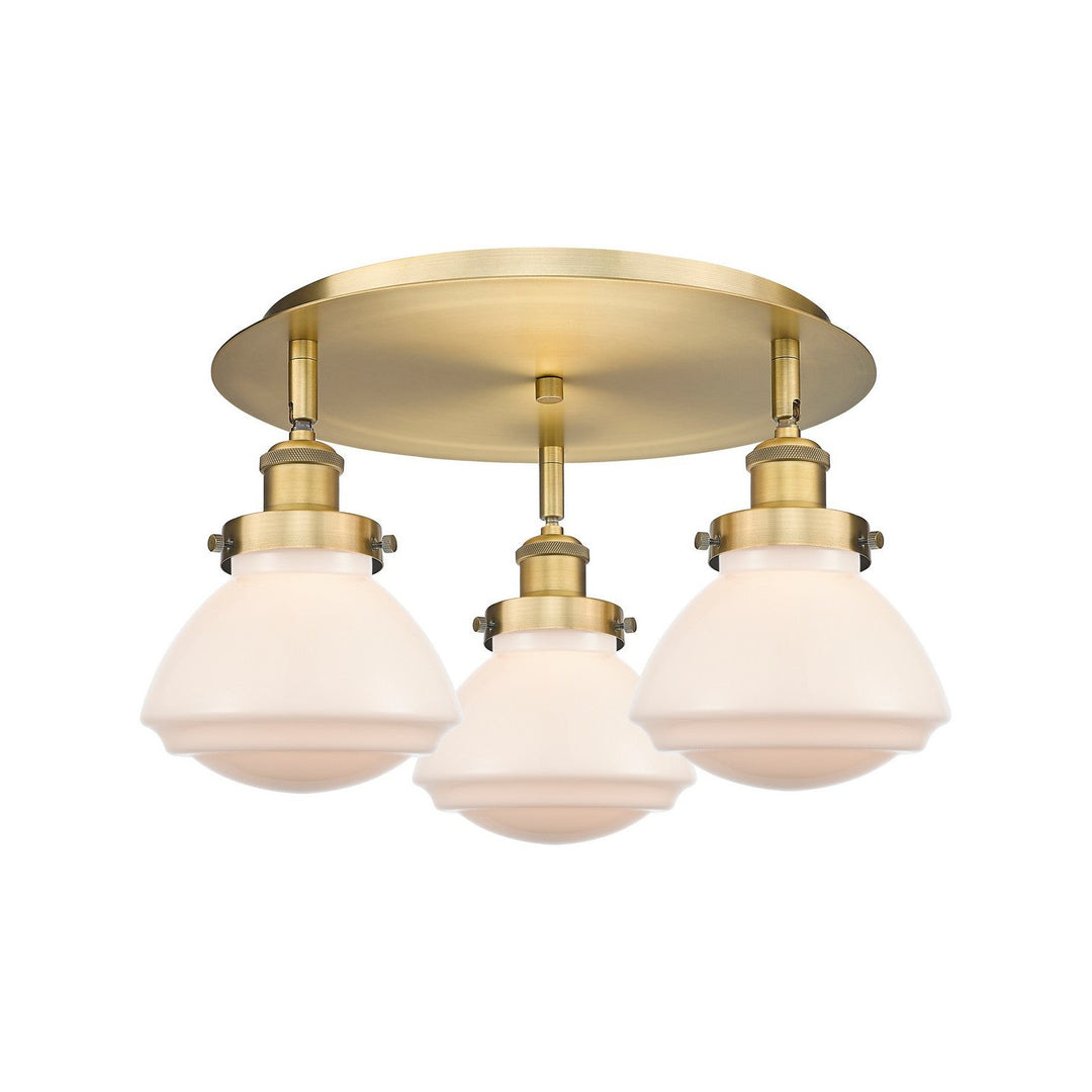 Innovations Downtown Urban 916-3C-BB-G321 Ceiling Light - Brushed Brass