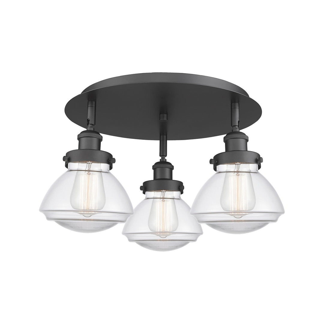 Innovations Downtown Urban 916-3C-BK-G322 Ceiling Light - Matte Black