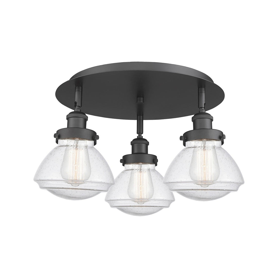Innovations Downtown Urban 916-3C-BK-G324 Ceiling Light - Matte Black