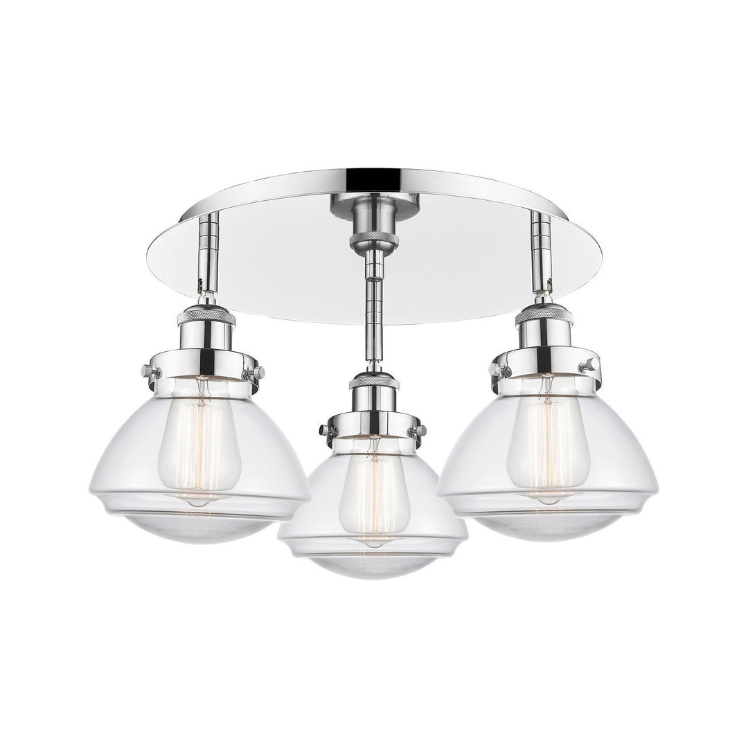 Innovations Downtown Urban 916-3C-PC-G322 Ceiling Light - Polished Chrome