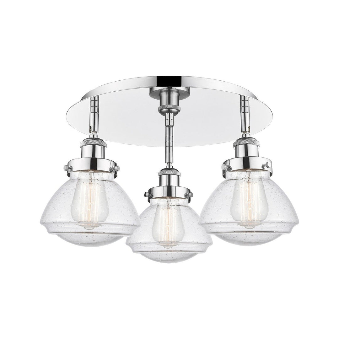 Innovations Downtown Urban 916-3C-PC-G324 Ceiling Light - Polished Chrome