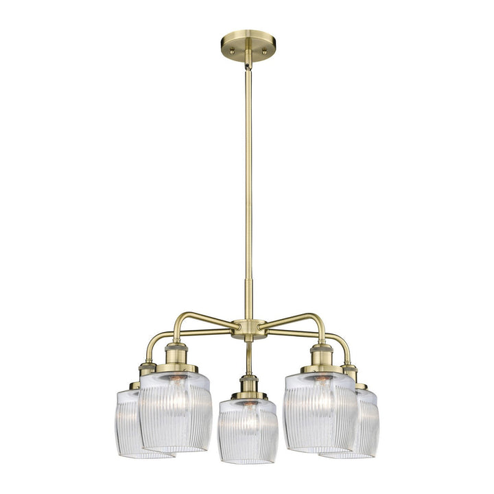 Innovations Downtown Urban 916-5CR-AB-G302 Chandelier Light - Antique Brass