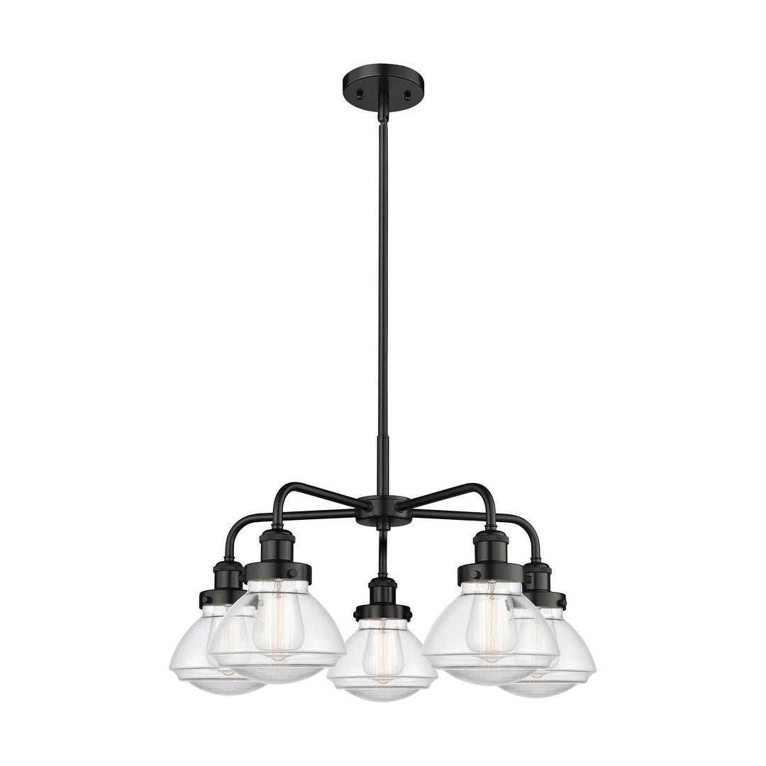 Innovations Downtown Urban 916-5CR-BK-G322 Chandelier Light - Matte Black