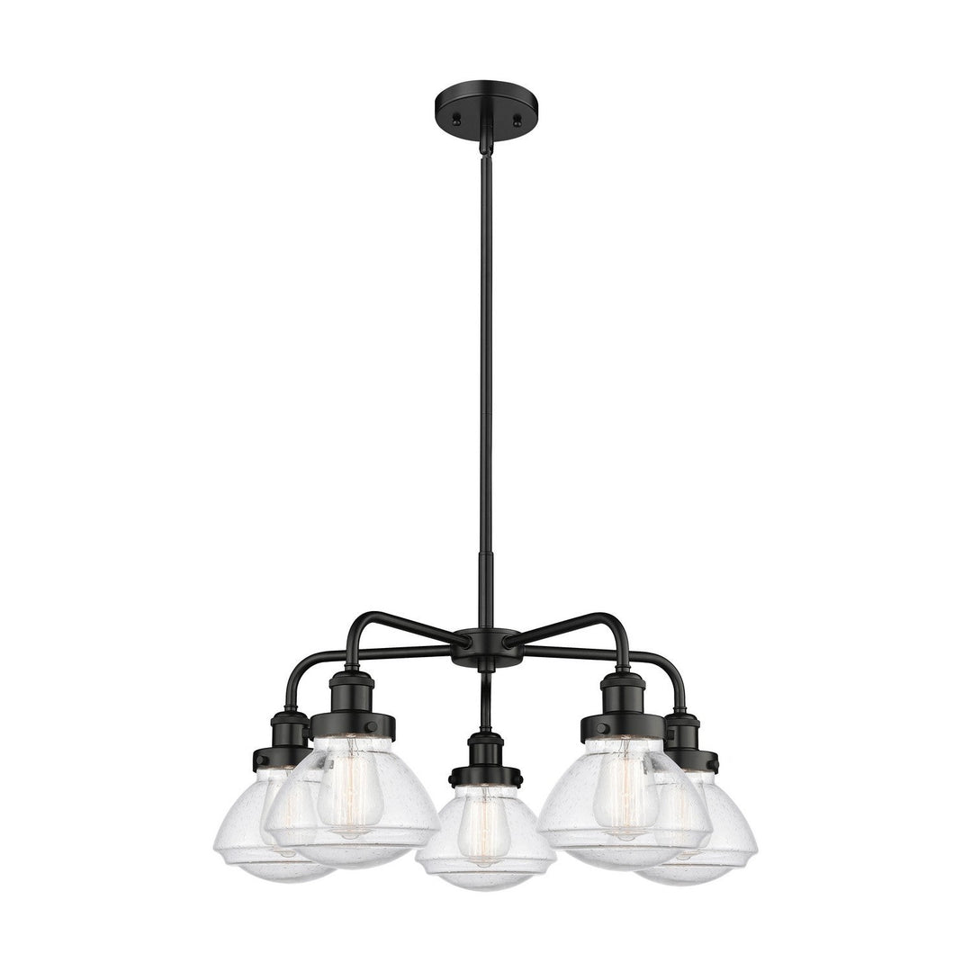 Innovations Downtown Urban 916-5CR-BK-G324 Chandelier Light - Matte Black